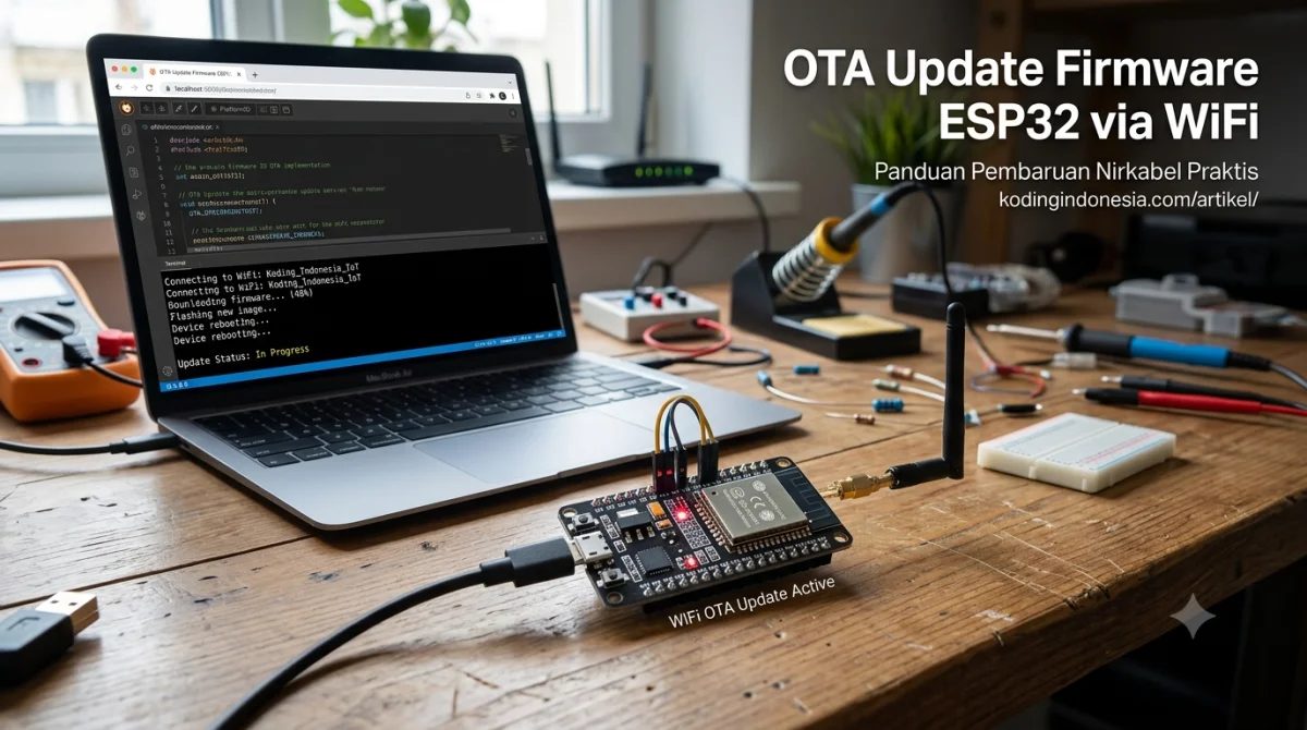 OTA Update Firmware ESP32 via WiFi