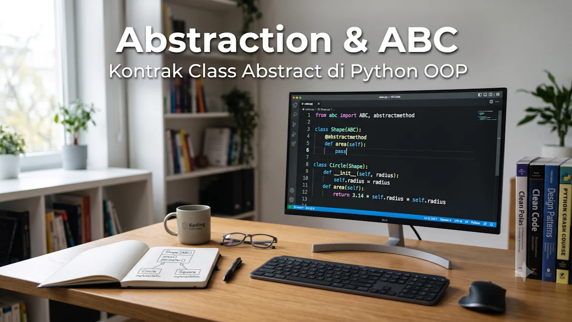 Abstraction & ABC: Kontrak Class Abstract di Python OOP