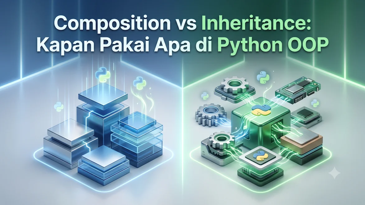 Composition vs Inheritance: Kapan Pakai Apa di Python OOP