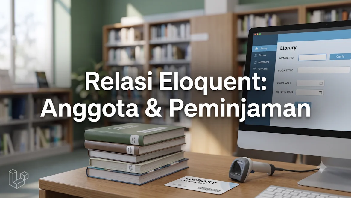 Relasi Eloquent: Anggota & Peminjaman